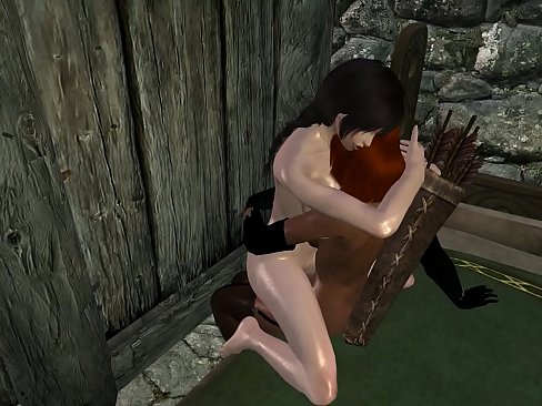 ❤️ 在度假的时候,用的是tsbbe和unpe最大演员的身体, succubus和nord Porn video